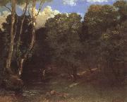 Gustave Courbet Deer oil painting